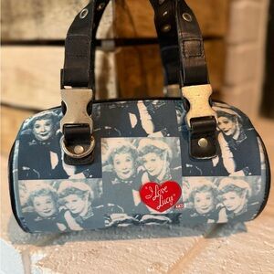 Vintage "I Love Lucy" collage purse